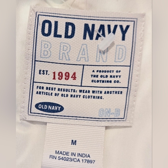 OLD NAVY Vintage Trench Coat Zebra Print Jacket Fully Lined sz Med - Picture 6 of 7